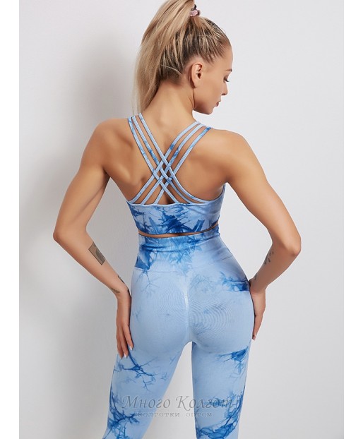 Мармуровий комплект Bra+Leggings marble 18